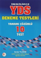 ngilizce YDS Deneme Testleri Tamam zml 10 Test Pelikan Tp Teknik Yaynclk